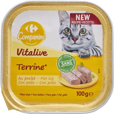 Companino Vitalive Selection Terrine* *pour chat