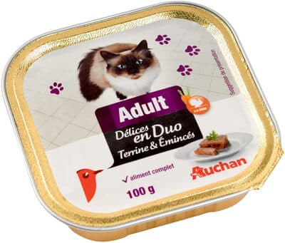 Adult - Délices en duo - Terrine et Emincés - à la dinde 100g