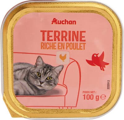 Terrine riche en poulet