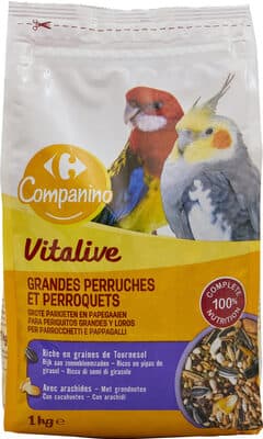 Grandes perruches et perroquets