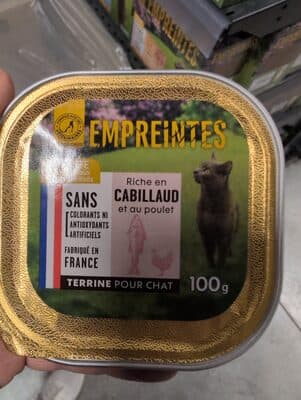 Terrine riche en cabillaud et au poulet