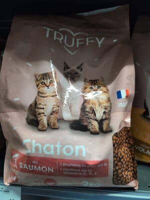 Croquettes au saumon pour chaton