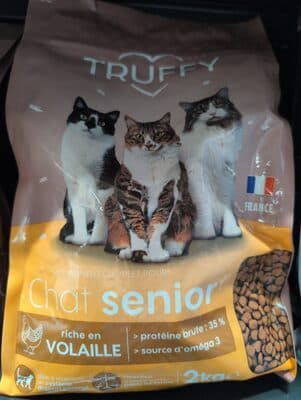 Croquettes à la volaille pour chat senior