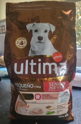 Aliment pour chien Ultima Spécial Mini Senior (1-10kg)