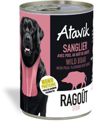 Ragoût pour chien - Sanglier