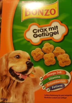 Bonzo cräx mit Geflügel