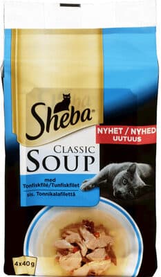 Sheba Classic Soup Tunfisk 4x40g