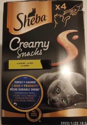 Creamy snacks