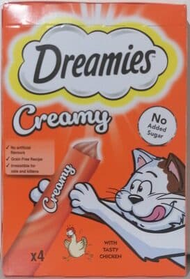 Dreamies Creamy with tasty chicken