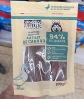 Hundesnack Entenstreifen