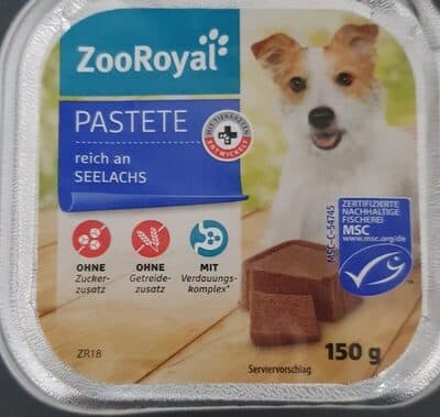 Pastete reich an Seelachs