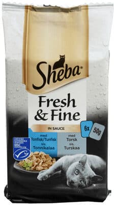 Sheba Fresh & Fine Fisk Cig 300g