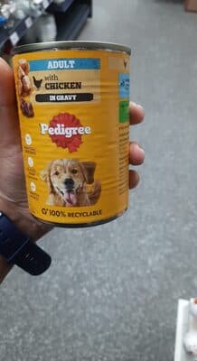 pedigree dog chicken in gravy