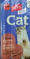 Cat sticks rich in chicken and liver