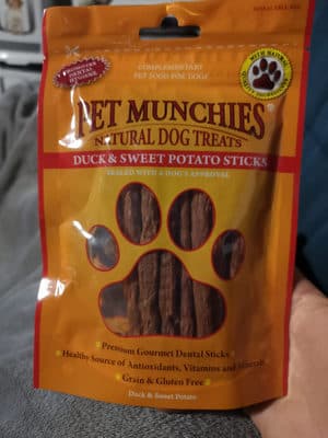 Duck & Sweet Potato Sticks