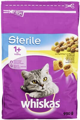 Whiskas® 1+ Sterile Kylling 950g