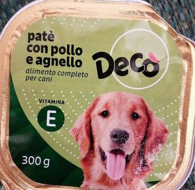 patè con pollo e agnello