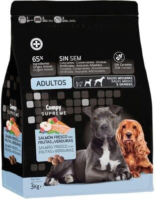 Comida perro adulto Supreme salmón fresco con frutas y verduras