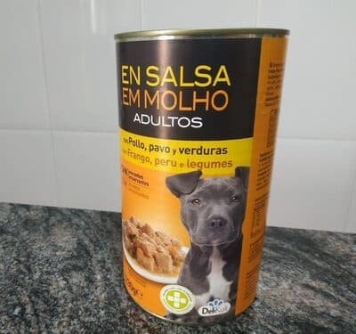 Alimento completo humedo para perros