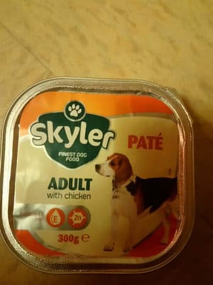 paté adult with chicken