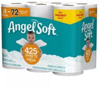 Unscented bathroom tissue
