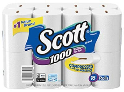 1000 sheets - 16 compressed rolls