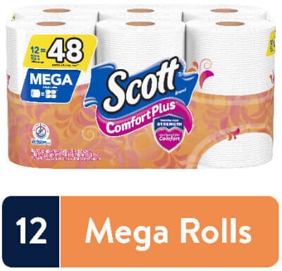 comfort plus toilet paper