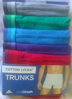 M&S Cotton Lycra Trunks