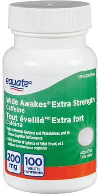 Wide Awakes, extra strength Caffeine 200 mg