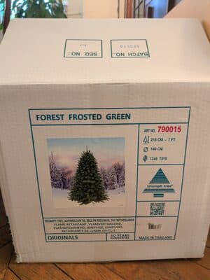 Forest frosted green