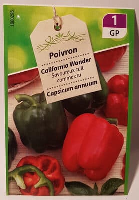 Poivron California Wonder