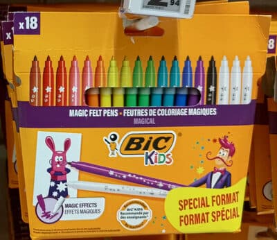 Feutres de coloriage magiques