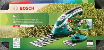 Akku-Strauch- und Grasscheren-Set
