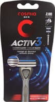Rasoir systeme activ 3 lames Homme