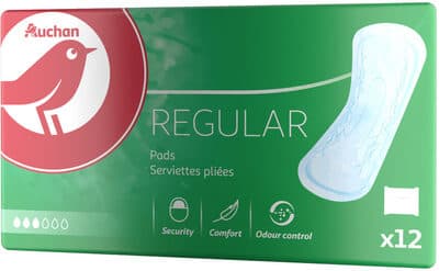 Serviettes pliées regular