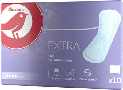 Serviettes pliées extra
