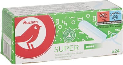 Tampons sans applicateur Super x24