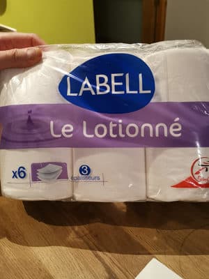 label lotioné