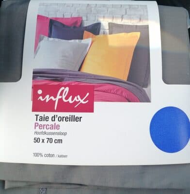 Taie d'oreiller 50x70 cm