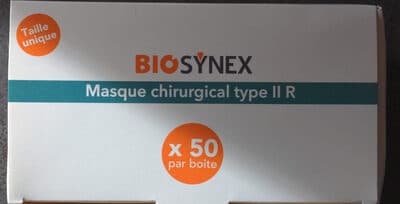 Masque chirurgical type II R