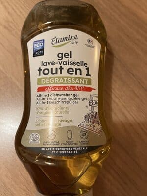 Gel lave vaisselle