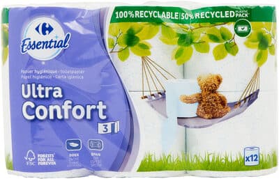Papier toilette Ultra confort