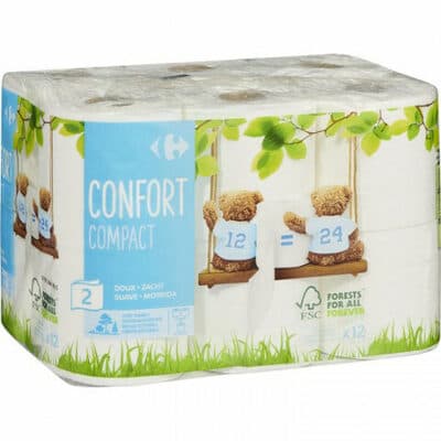 papier toilette confort Compact