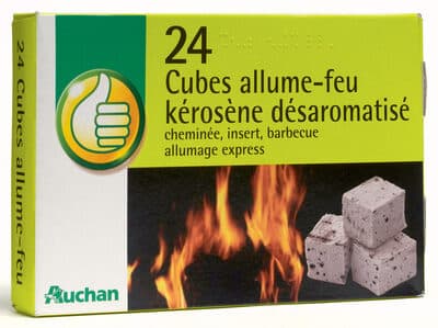 Pouce allume feu cube x24