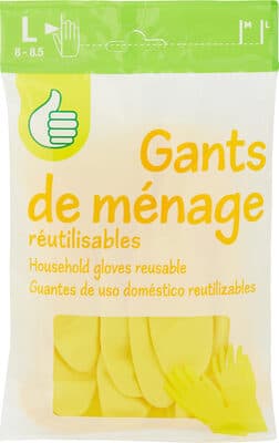 Gants de ménage réutilisables