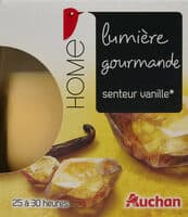Bougie contenant parfumée Vanille