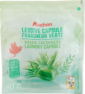LESSIVE CAPSULE - FRAICHEUR VERTE* - *partum de synthèse