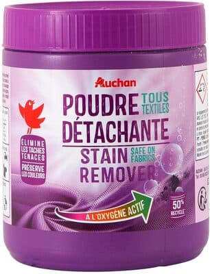 Auchan poudre détachante tous textiles
