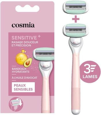 Rasoir systeme sensitive 3 lames Femme