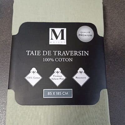 Taie de traversin